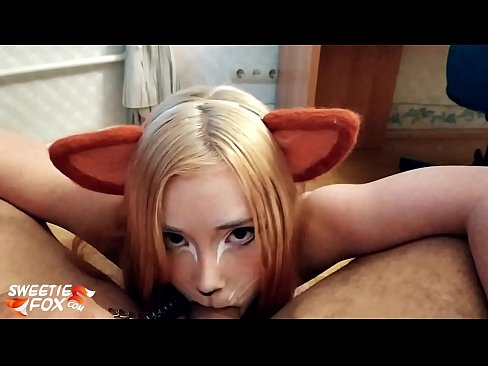 ❤️ Kitsune ngulu kontol lan cum ing dheweke tutuk Saru rusia ing pornojv.moresexmovies.ru ❌